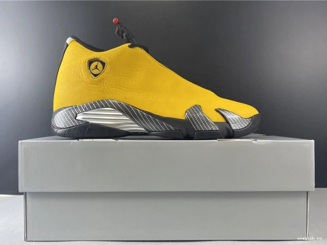 Rep Onekick GOLD BQ3685-706 UNIVERSITY AIR 14 RETRO JORDAN 0811